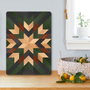Hermia Tabla de Cortar de Vidrio Templado Multicolor 30x40 cm